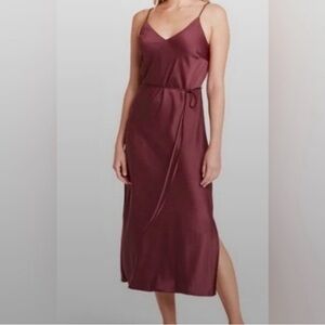 Prologue Burgundy Midi Dress